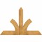 Ekena Millwork Richland Rough Sawn Timber Gable Bracket, Western Red Cedar, 60"W x 40"H x 4"D x 6"F, 16/12 Pitch GBW060X40X0406RIC00RWR - alternate 1